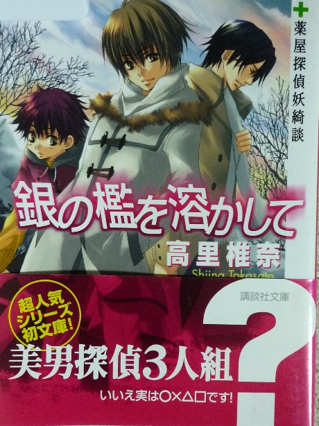 銀の檻を溶かして　高里椎奈(著)